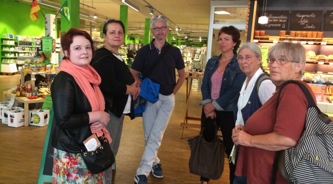 Grüne Abgeordnete besuchen die Ökomodellregion Nürnberg-Roth